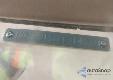 1985 Nissan 720 из США, поврежденный, VIN 1N6ND01S8FC314574